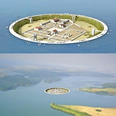 مدينة كاملة وسط الماء – تحفة معمارية أثرية تم اكتشفها حديثاً