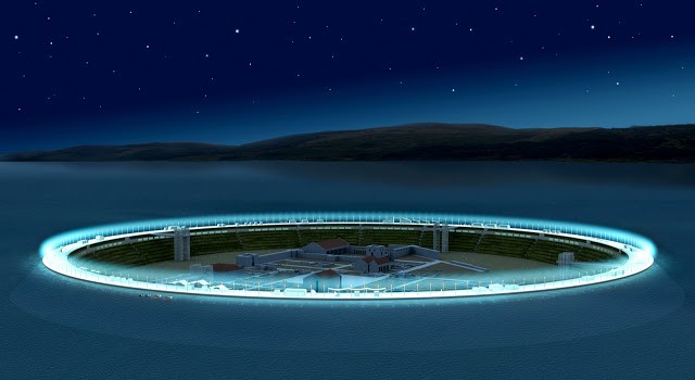 مدينة كاملة وسط الماء – تحفة معمارية أثرية تم اكتشفها حديثاً