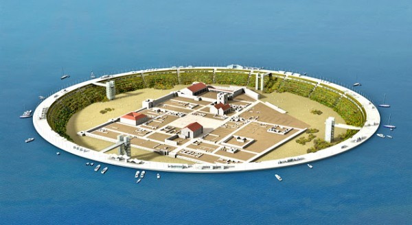 مدينة كاملة وسط الماء – تحفة معمارية أثرية تم اكتشفها حديثاً