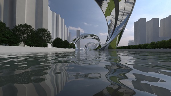 ارتباط الفكر العتيق بالتكنولوجيا الحديثة : التنين و مدينة شنغهاي في شكلها الجديد