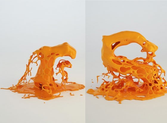 رسم الحروف الهجائية بالسوائل تجربة فريدة من نوعها