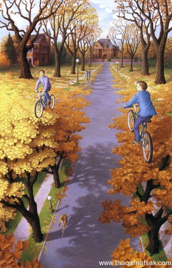 Rob Gonsalves رسام كندى يمزج الواقع و الخيال في لوحاته Rob Gonsalves رسام كندى يمزج الواقع و الخيال في لوحاته
