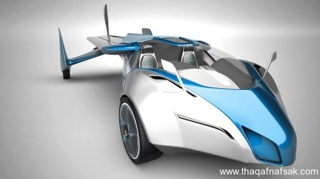 طراز جديد من السيارة الطائرة ..