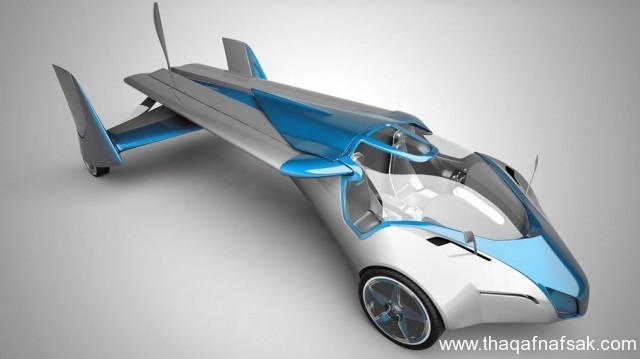 طراز جديد من السيارة الطائرة ..