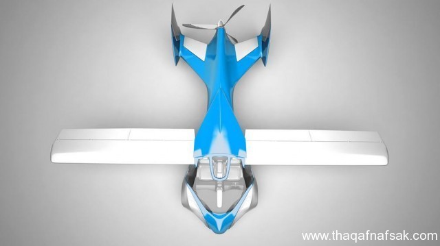 طراز جديد من السيارة الطائرة ..