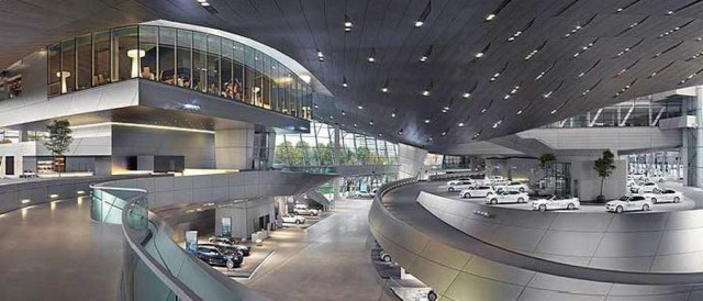 مركز عرض منتجات شركة BMW العالمي مركز عرض منتجات شركة BMW العالمي