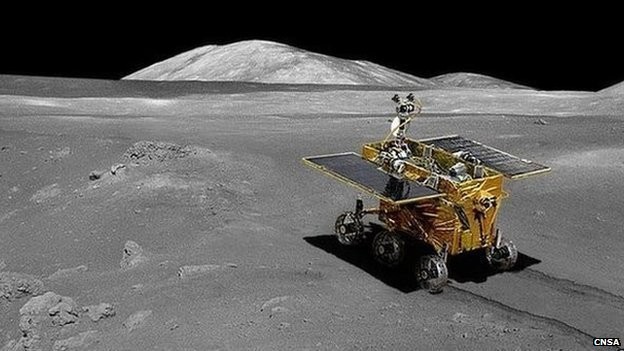 الصينيين لأول مرة على سطح القمر الصينيين لأول مرة على سطح القمر