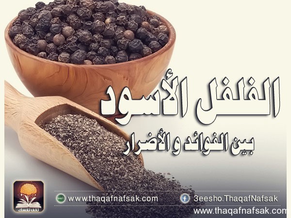 الفلفل الأسود بين الفوائد المدهشة والأضرار الفلفل الأسود بين الفوائد المدهشة والأضرار