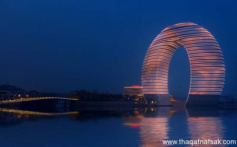 تصميم معماري مميز: منتجع شيراتون هوتشو تصميم معماري مميز: منتجع شيراتون هوتشو