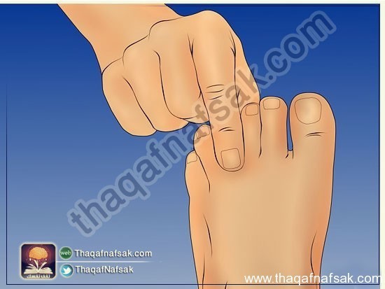 طريقة عمل مساج لقدميك ؟ طريقة عمل مساج لقدميك ؟