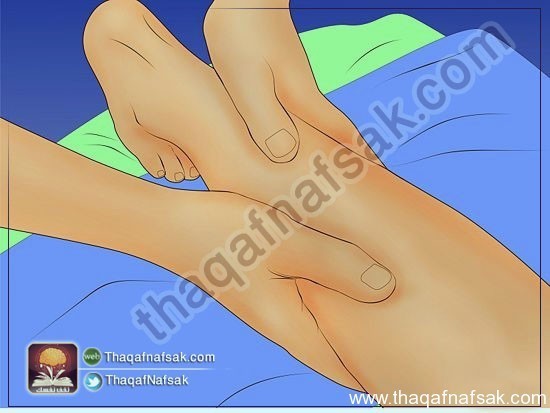 طريقة عمل مساج لقدميك ؟ طريقة عمل مساج لقدميك ؟