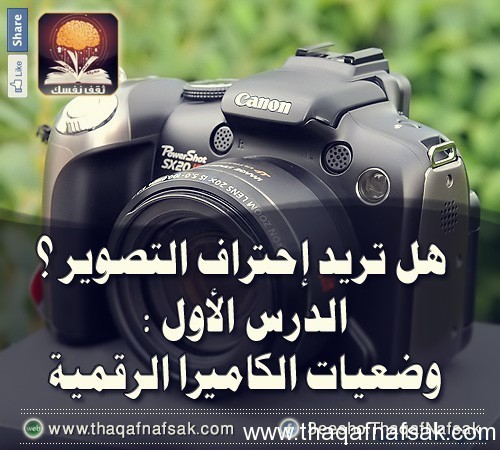 وضعيات الكاميرا الرقمية : Camera Modes وضعيات الكاميرا الرقمية : Camera Modes
