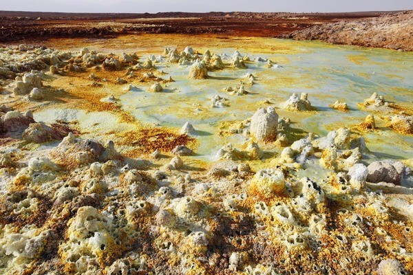 أشد الإماكن سخونه في العلم – منخفض عفار في أثيوبيا ، معالم كوكب أخر على كوكبنا !! أشد الإماكن سخونه في العلم – منخفض عفار في أثيوبيا ، معالم كوكب أخر على كوكبنا !!