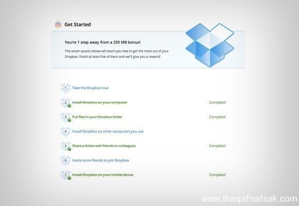 10 استخدامات لا تعرفها عن dropbox 10 استخدامات لا تعرفها عن dropbox
