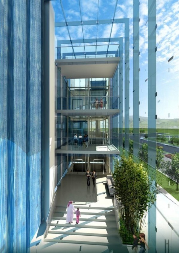 تصميم برج سكنى مدهش مزين بأحواض سباحة زجاجية تصميم برج سكنى مدهش مزين بأحواض سباحة زجاجية