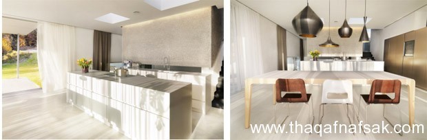 جمال الهندسة المعمارية لمنزل في النمسا