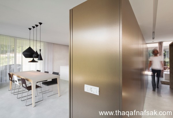 جمال الهندسة المعمارية لمنزل في النمسا