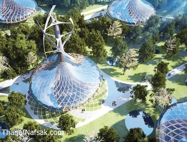 روعة التصميم المعماري في مدينة الزراعة في الصين روعة التصميم المعماري في مدينة الزراعة في الصين