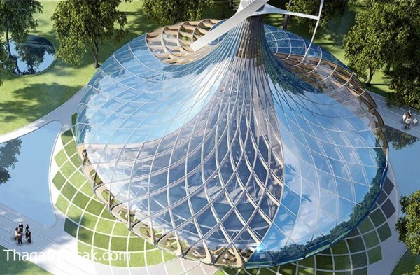 روعة التصميم المعماري في مدينة الزراعة في الصين روعة التصميم المعماري في مدينة الزراعة في الصين