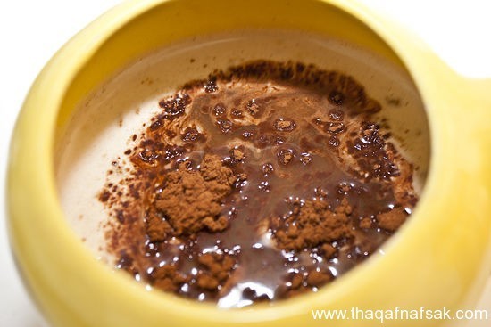 طريقة تحضير قهوة الشيكولاتة