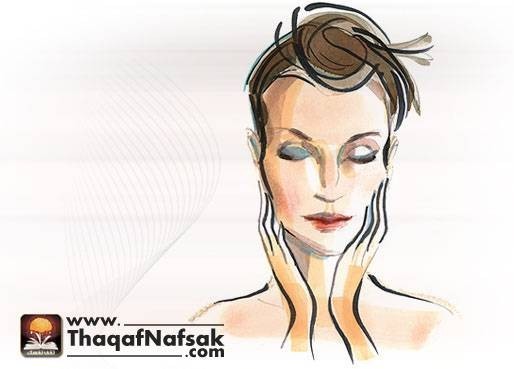 تدليك عضلات الوجه بالصور وفوائده تدليك عضلات الوجه بالصور وفوائده