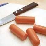 رول النقانق بالجبنة وصفة سريعة