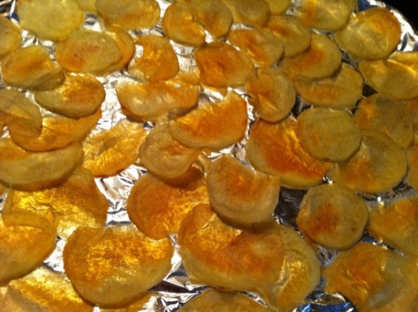 حضري البطاطس في الفرن وصفة الشيبسي المقرمش الصحي