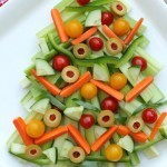 اعمل بنفسك شجرة الكريسماس بالخضروات بالصور وصفة ممتعة