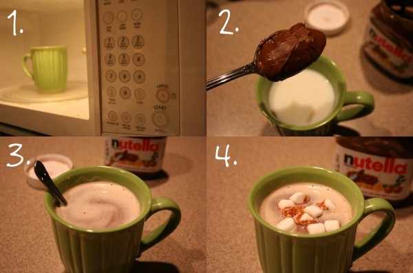 بالصور طريقه عمل النوتيلا بالحليب مشورب لذيذ وصحي