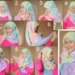 بالصور ٩ ربطات حجاب جديدة سهلة و إنيقة