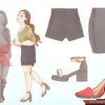 ماهي الملابس المناسبة لصاحبة جسم التفاحة ؟