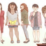 ماهي الملابس المناسبة لصاحبة جسم التفاحة ؟