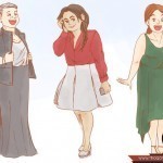 ماهي الملابس المناسبة لصاحبة جسم التفاحة ؟