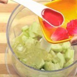 وصفة قناع الخيار لشد الوجه بالصور