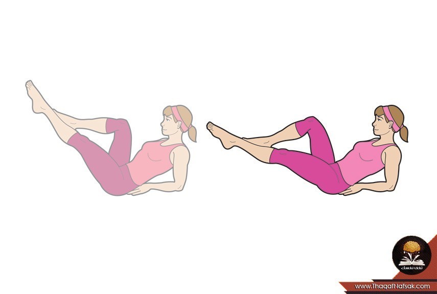 بالصور تمارين حرق دهون البطن وتنحيفها