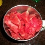 عمل عصير البطيخ بالنعناع المنعش بالصور