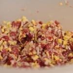 عمل فطيرة اللحمة بالصور