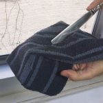 تنظيف مسارات النوافذ بمكونين فقط