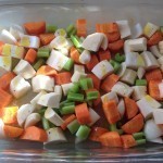 فراخ محشية خضار في الفرن بالصور وصفة شهية