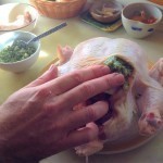 فراخ محشية خضار في الفرن بالصور وصفة شهية