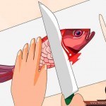 تعلم طريقة تنظيف السمك بالصور