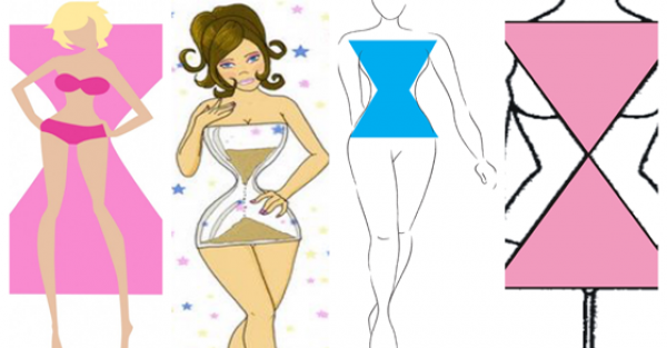 قوام وجسم الساعة الرملية وكيفية أختيار الملابس المناسبة له