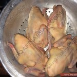 بالصور عمل الحمام المحشي بالفريك الأصلي