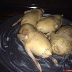 بالصور عمل الحمام المحشي بالفريك الأصلي