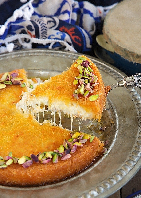 وصفة الكنافة بالموزاريلا بالصور وصفة الكنافة بالموزاريلا بالصور