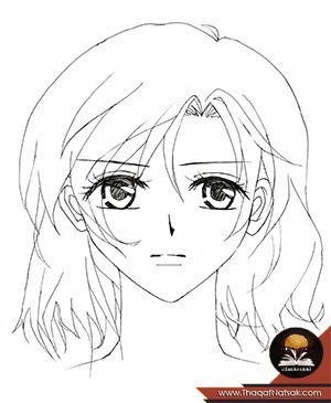 تعلم رسم وجه انيميشن بالصور