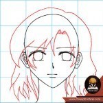 تعلم رسم وجه انيميشن بالصور