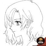 تعلم رسم وجه انيميشن بالصور