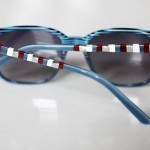 تزيين النظارة الشمسية بطلاء الأظافر ، لمسة جمالية