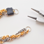 بالصور طريقة عمل توكة الرأس بالسلاسل